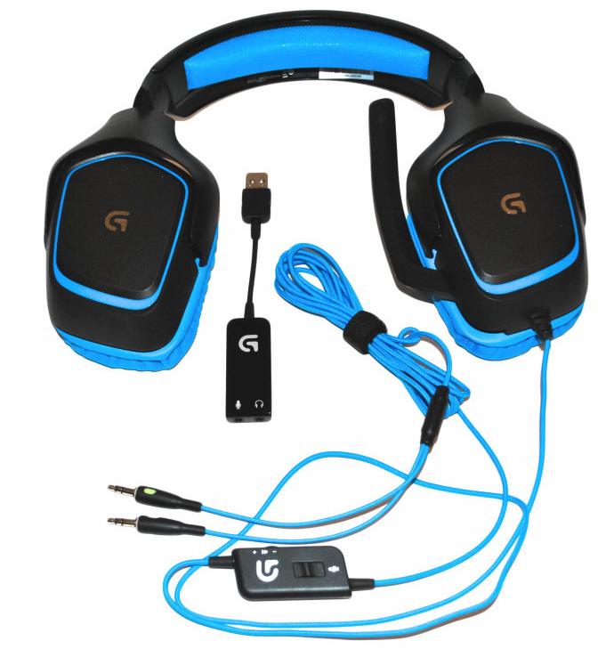 Logitech G430 Surround Sound Headset Kopfhörer 7.1 USB eBay