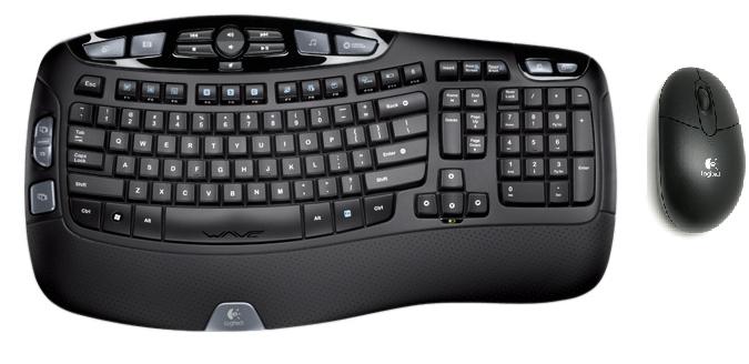 Logitech Wave Cordless Tastatur + RX650 opt. Mouse USB Logitech Wave Cordless Tastatur + RX650 opt. Mouse USB